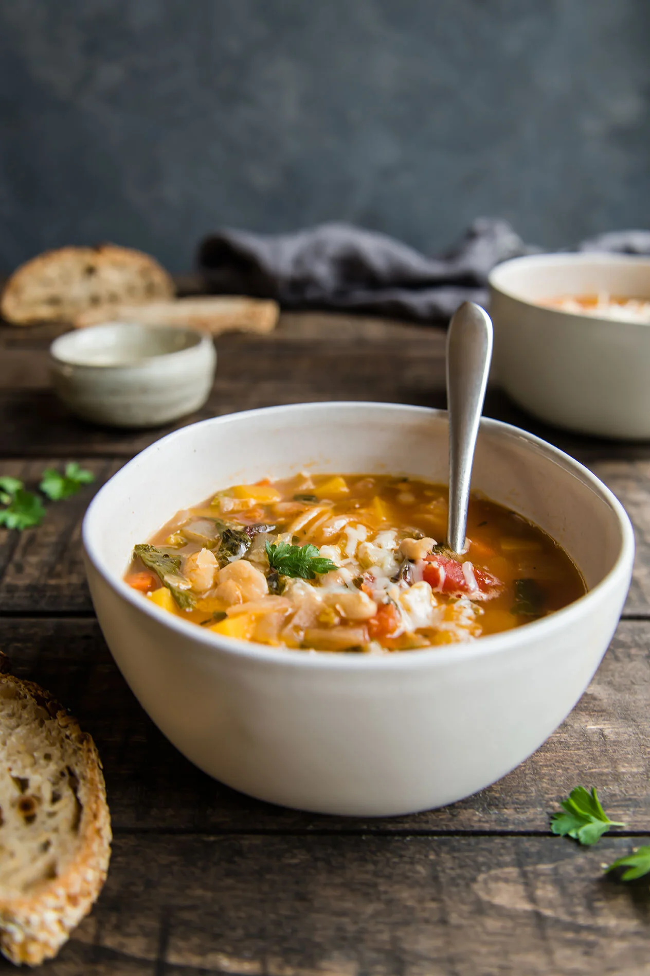 Instant Pot Fall Harvest Minestone Soup Foraged Dish